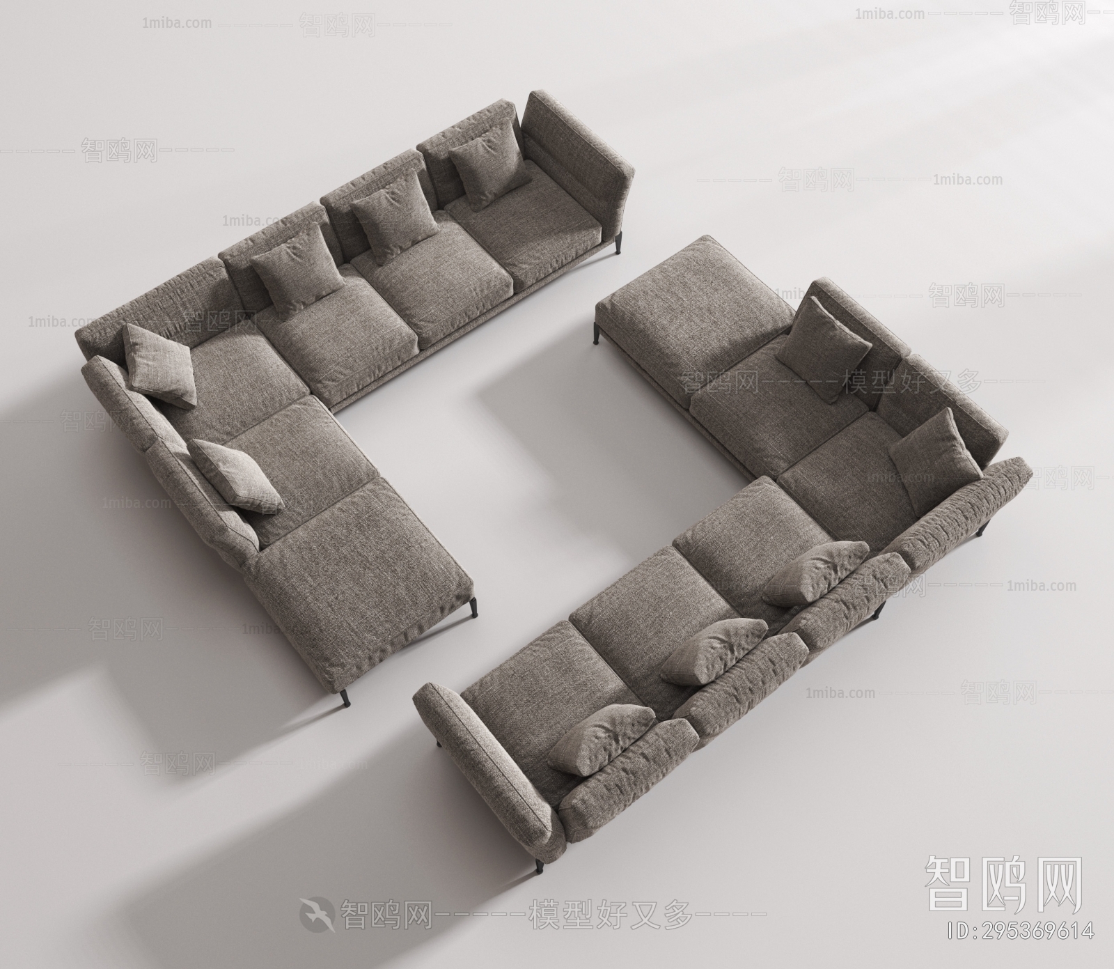 Modern Multi Person Sofa