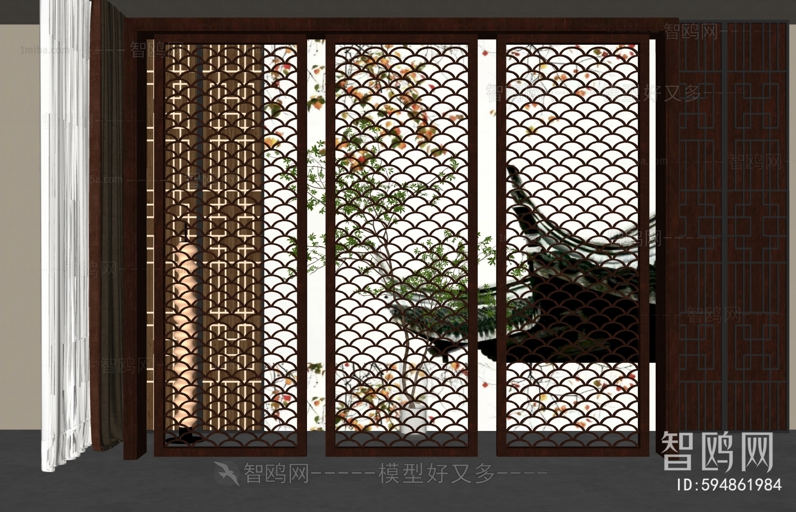 New Chinese Style Partition