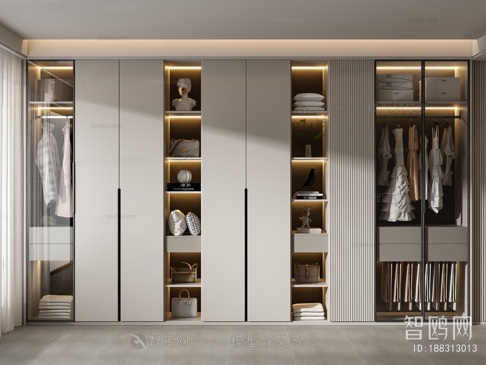 Modern The Wardrobe