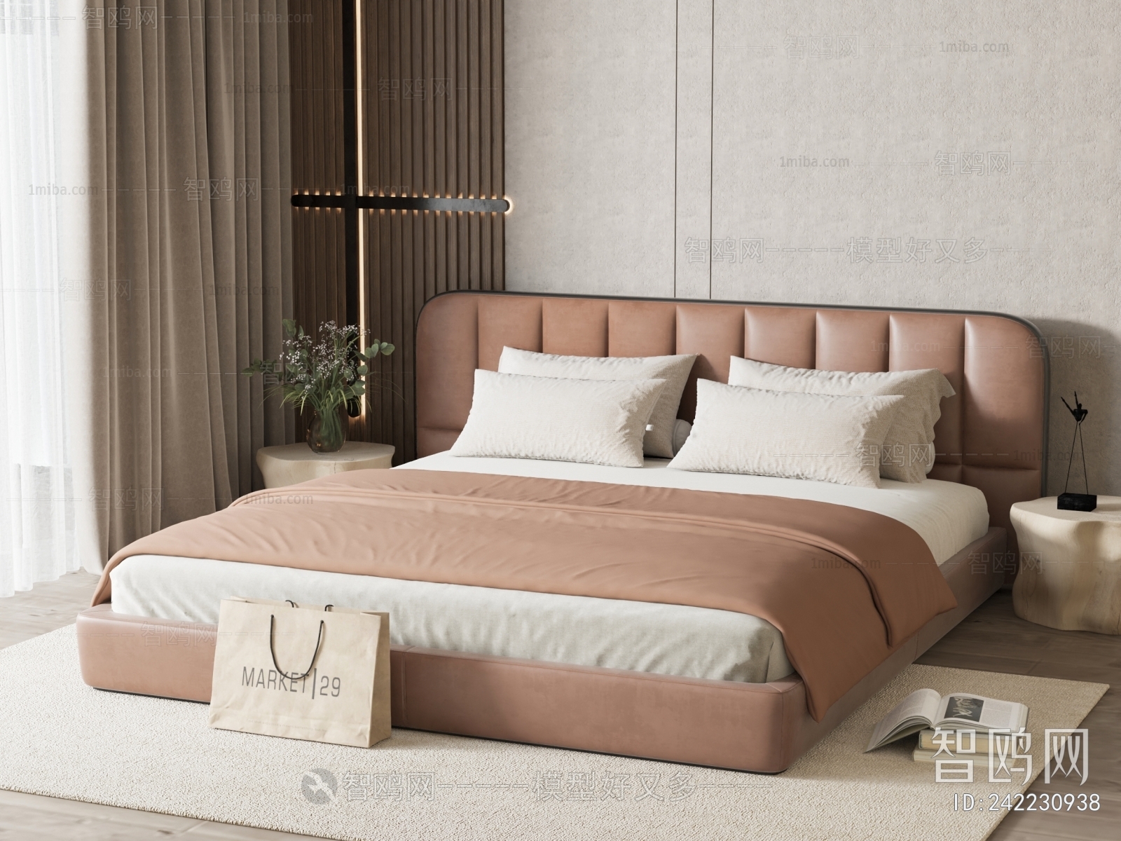 Modern Double Bed