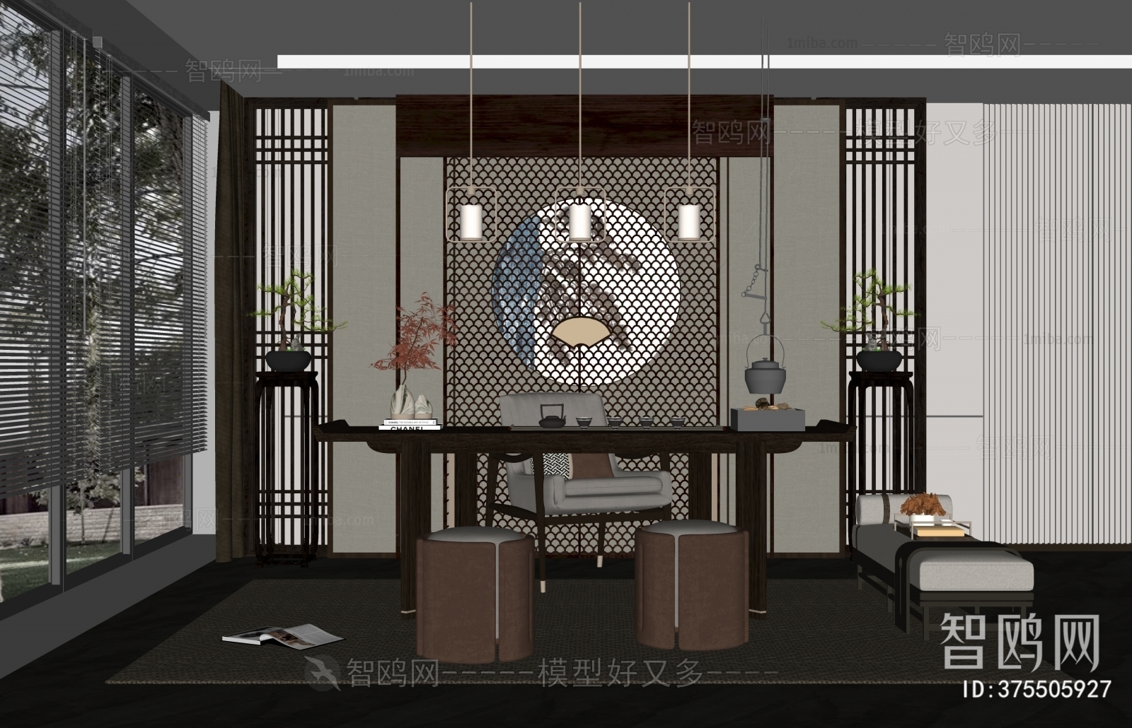 New Chinese Style Tea House