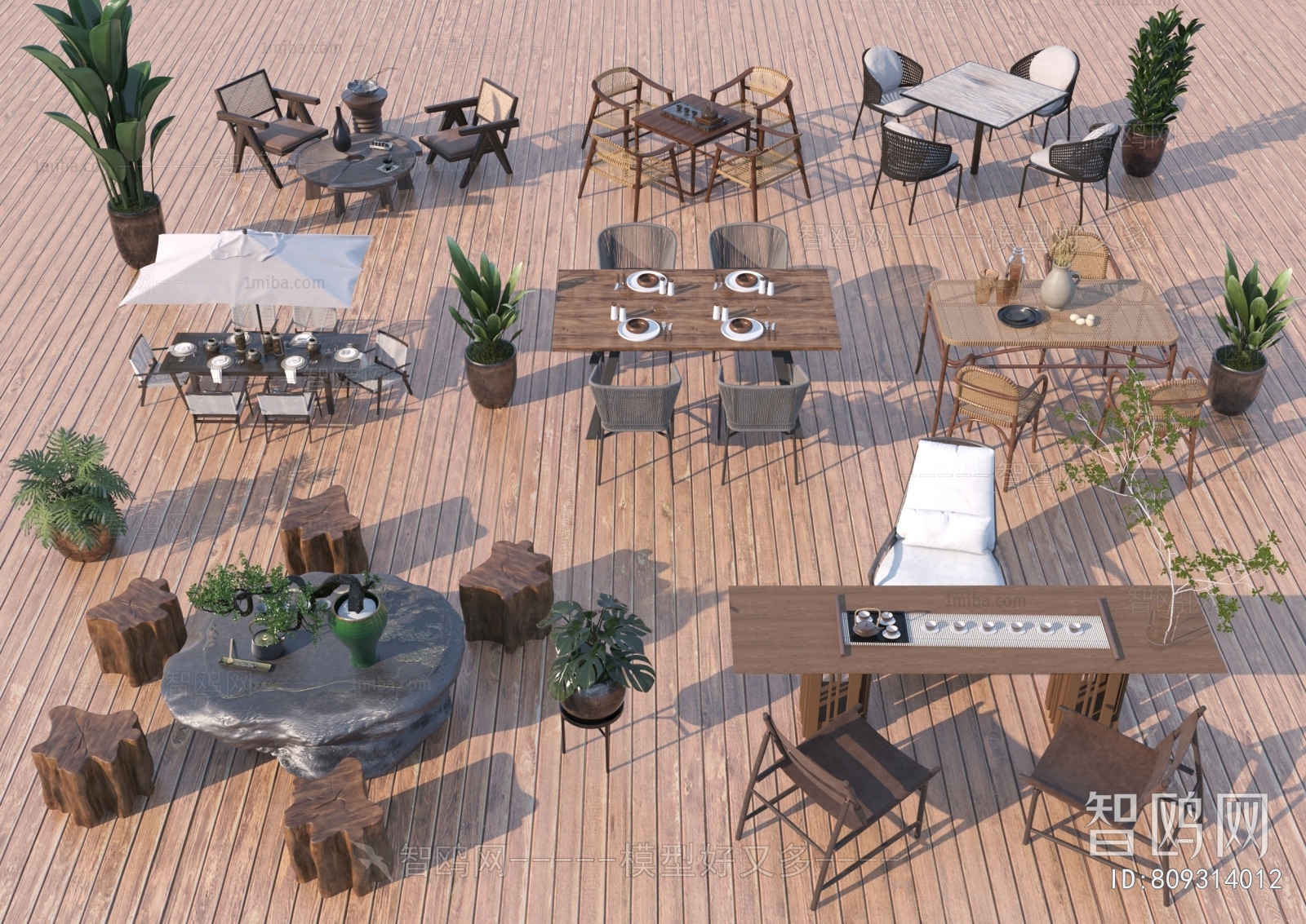 Modern Outdoor Tables And Chairs