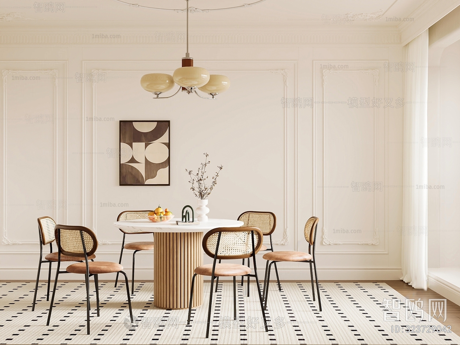 French Style Dining Table And Chairs