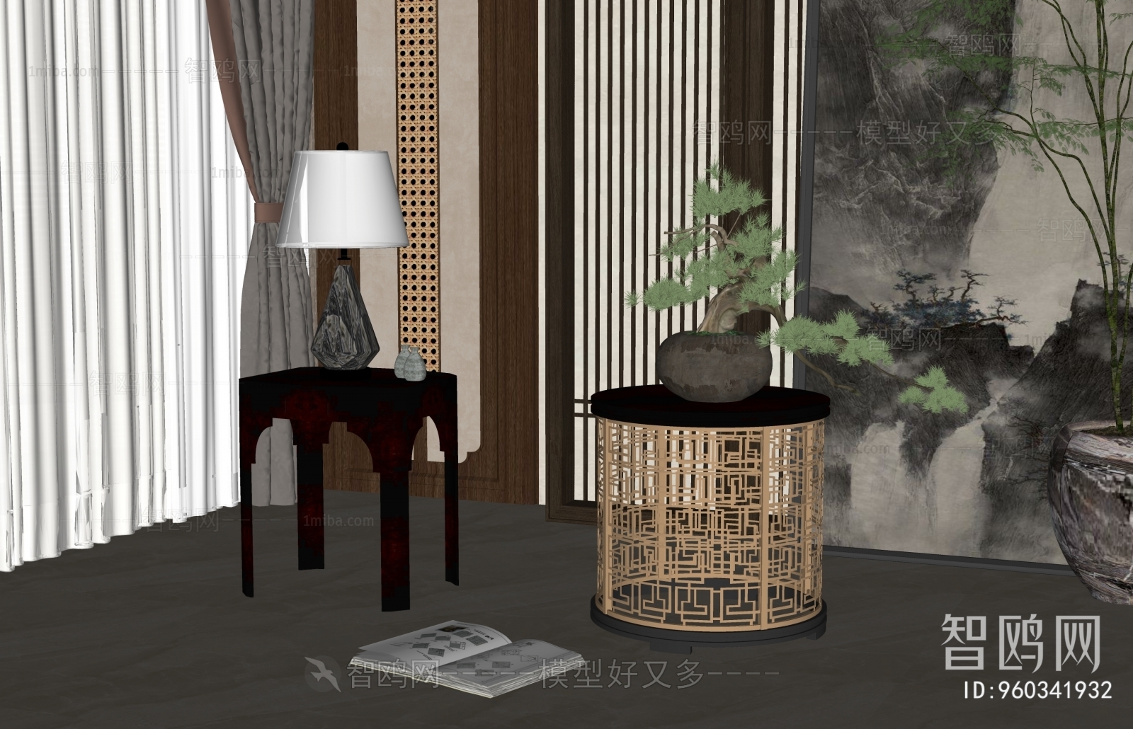 New Chinese Style Side Table/corner Table