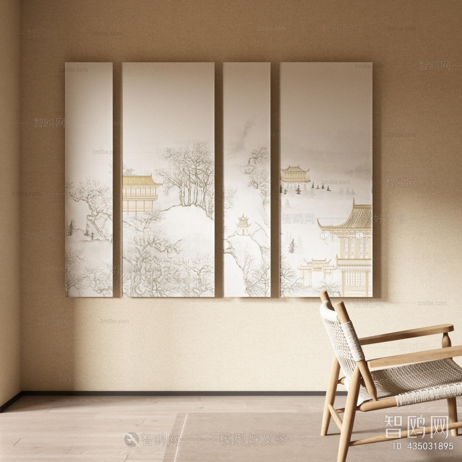 New Chinese Style Painting