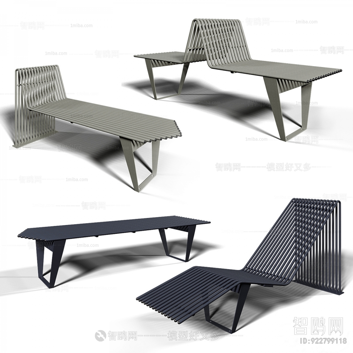 Modern Bench