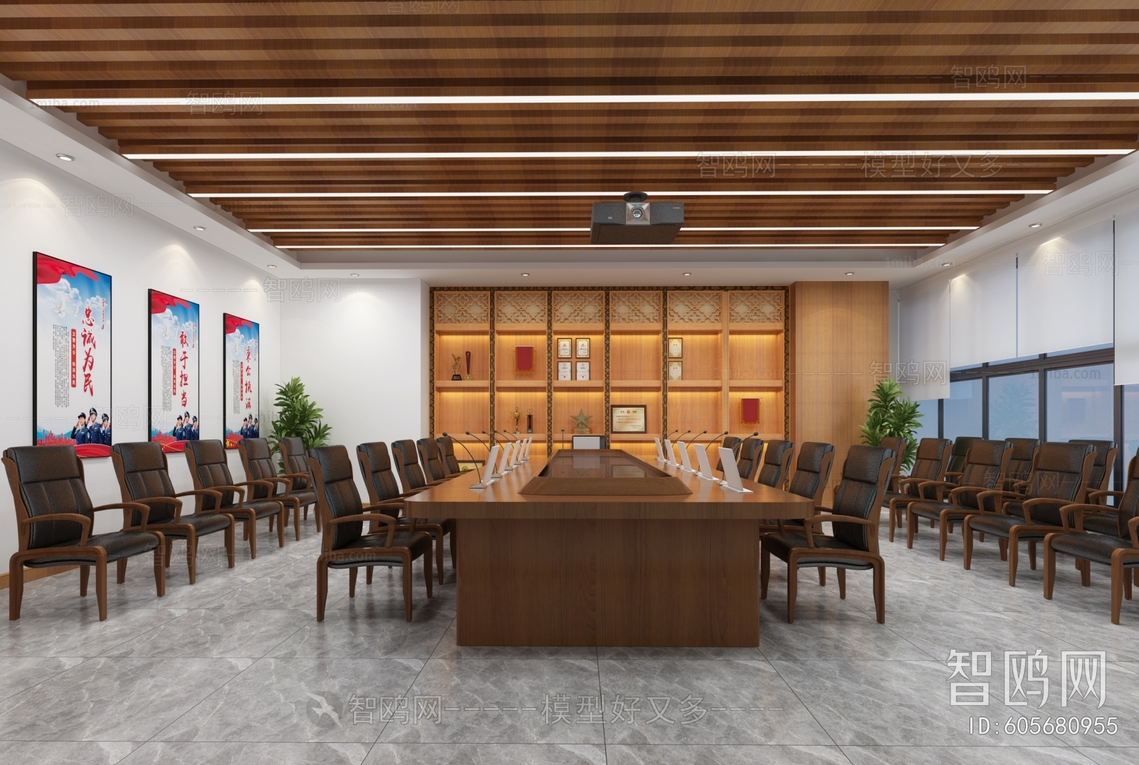 Southeast Asian Style Meeting Room