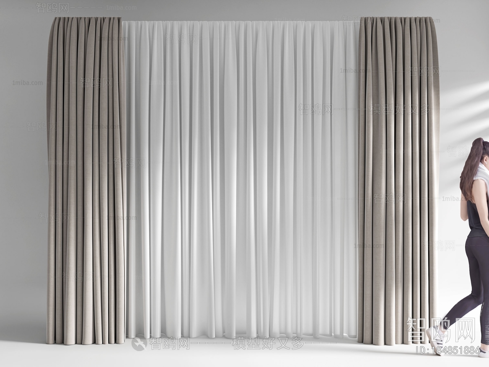 Modern The Curtain