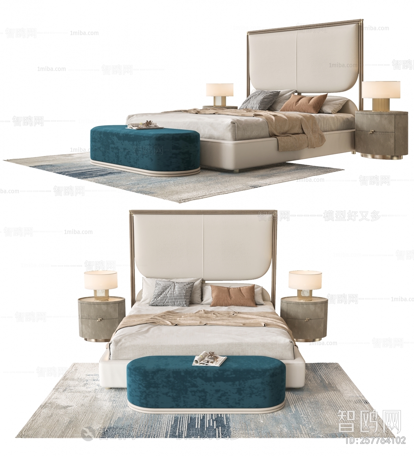 Modern Double Bed