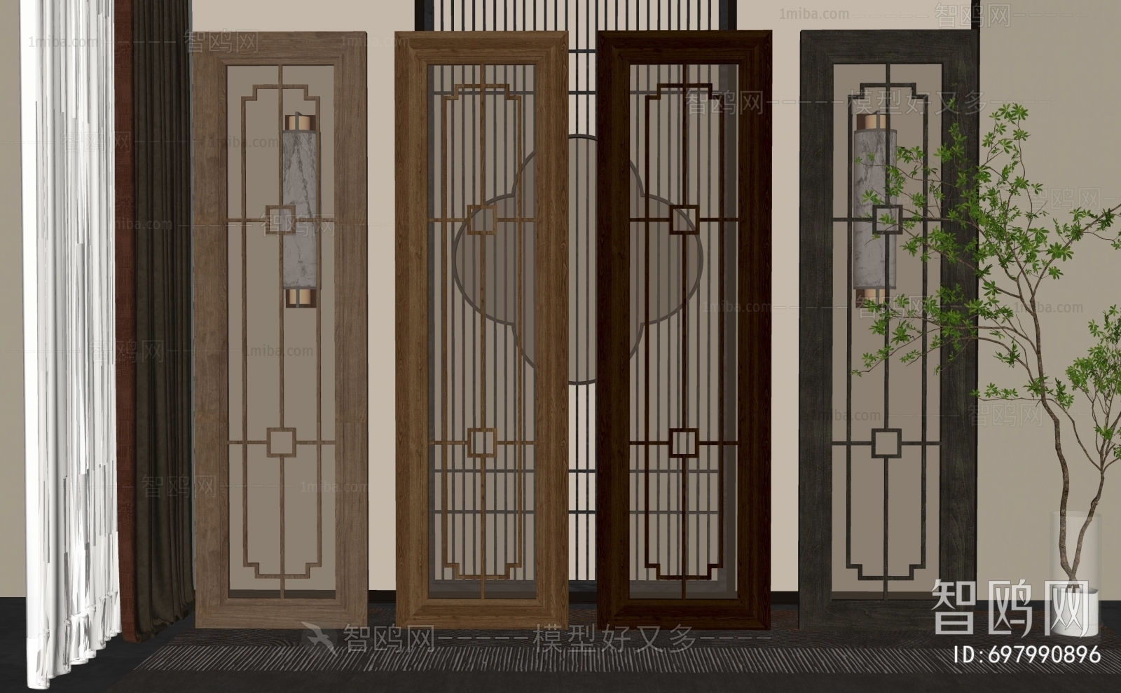 New Chinese Style Partition