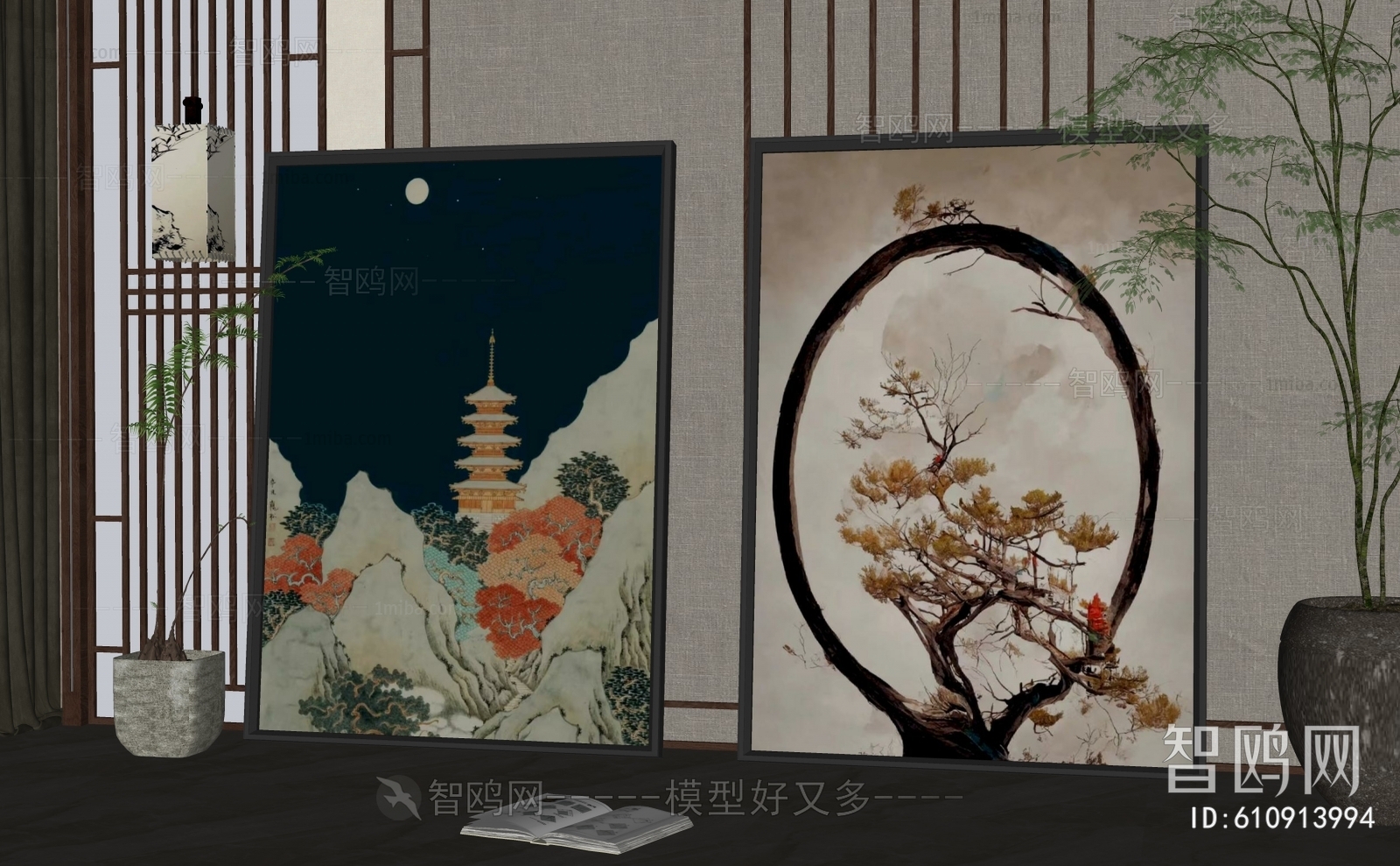 New Chinese Style Painting