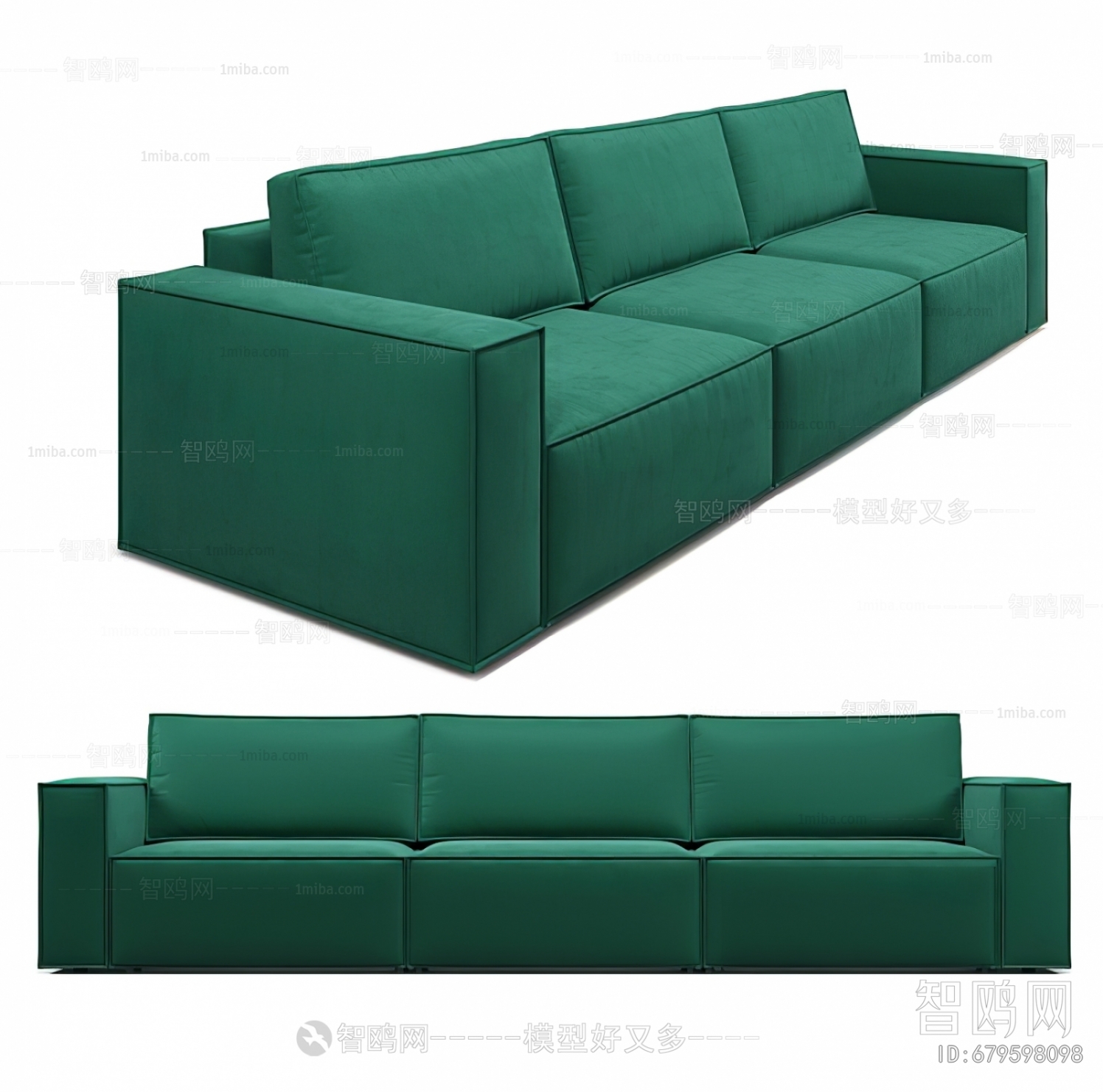 Modern Three-seat Sofa