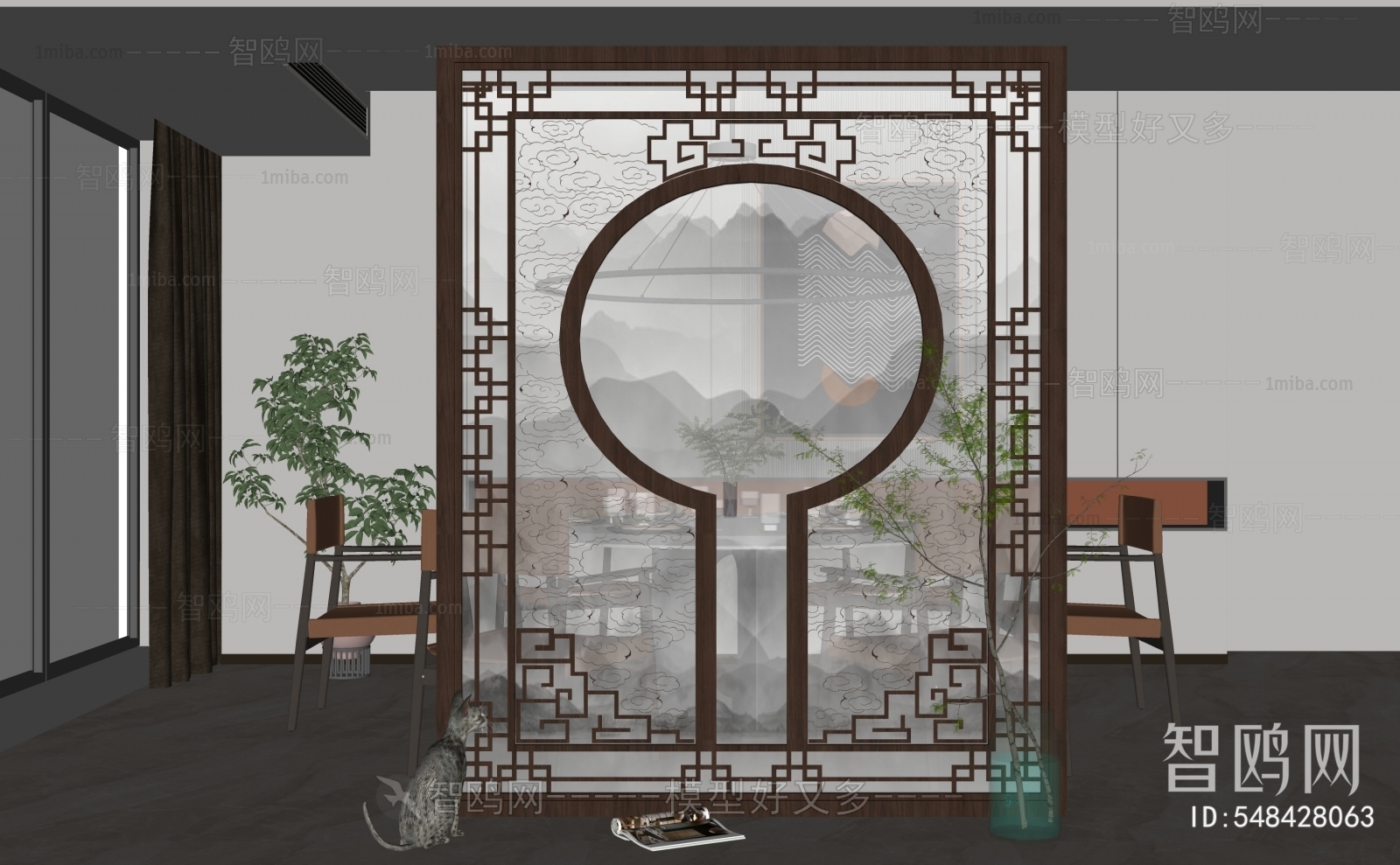 New Chinese Style Partition