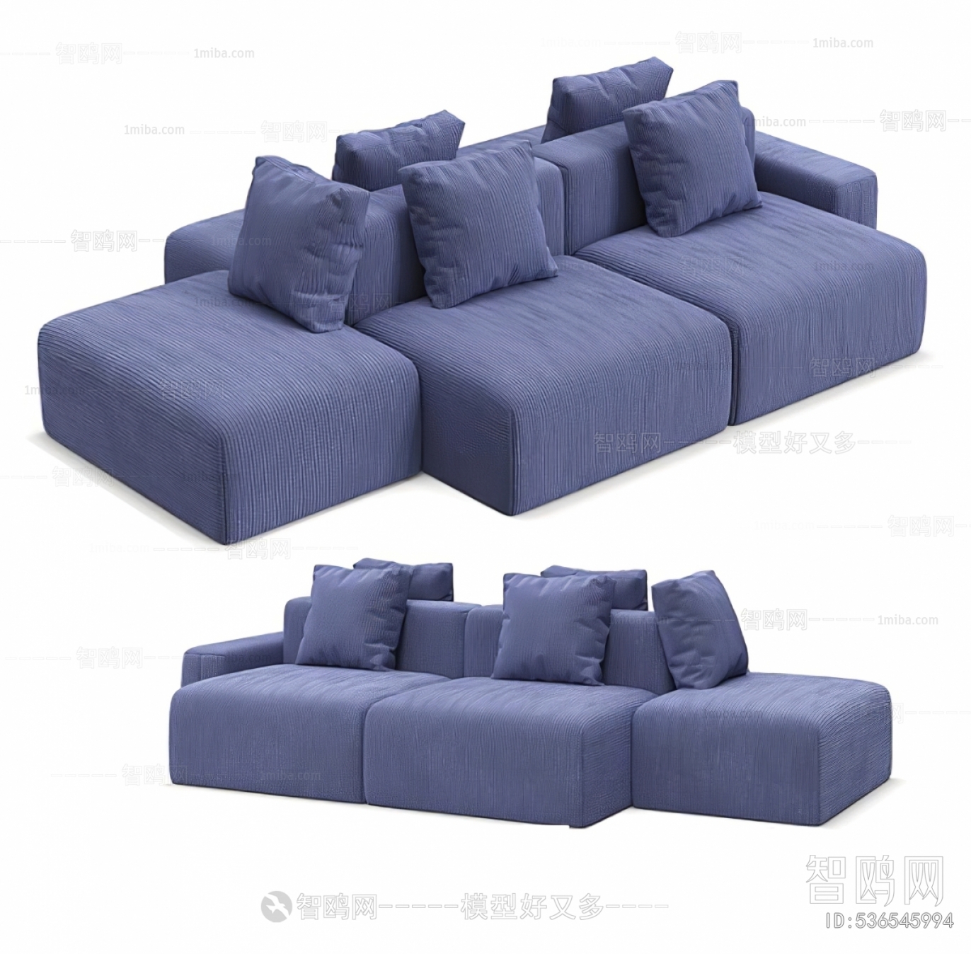 Modern Multi Person Sofa