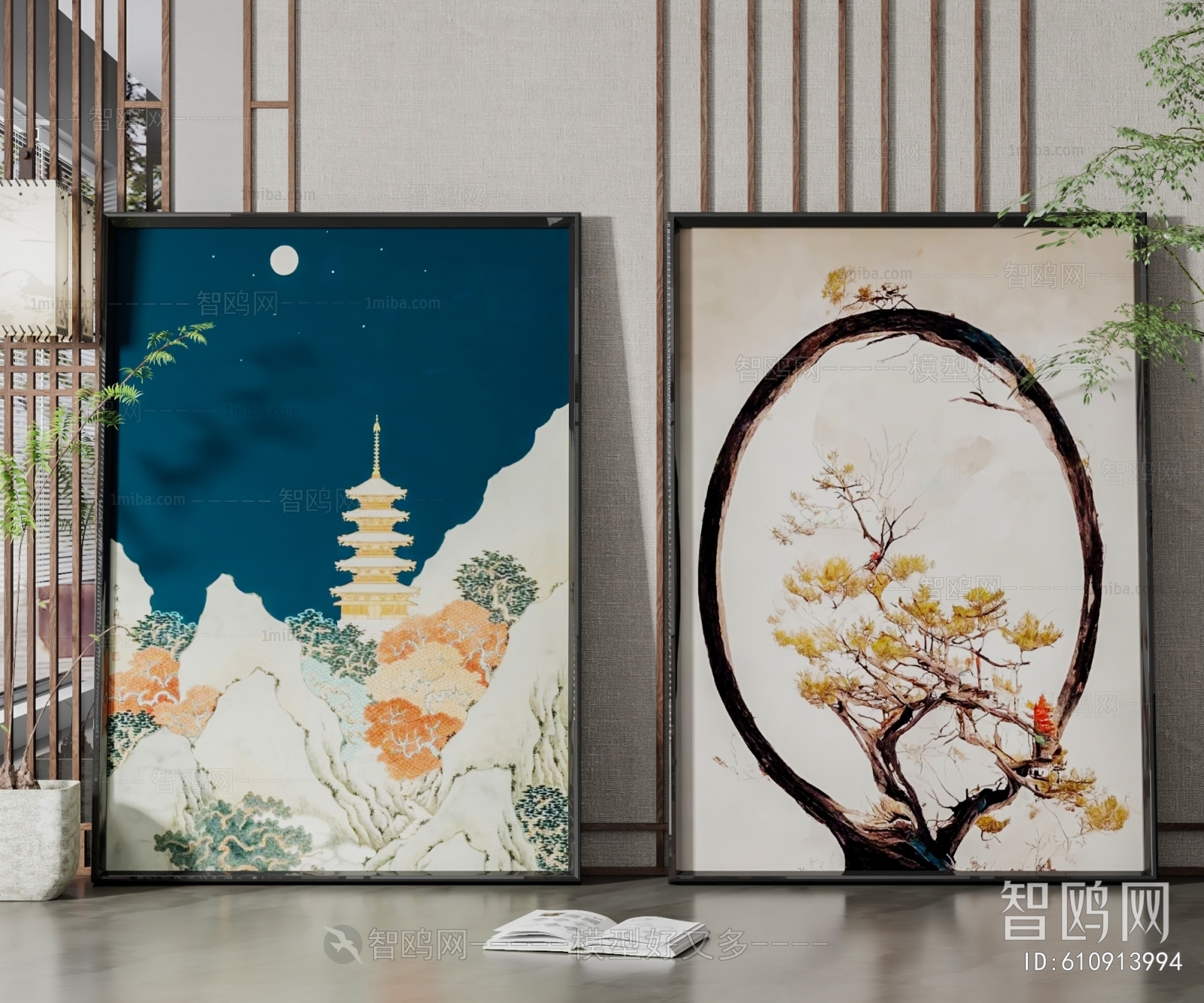 New Chinese Style Painting