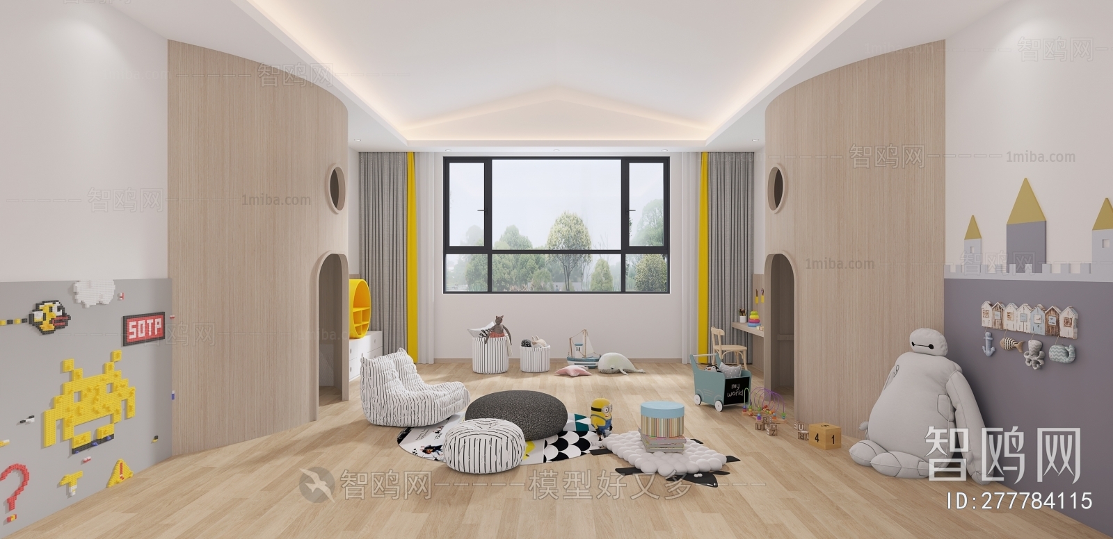 Modern Children's Playroom