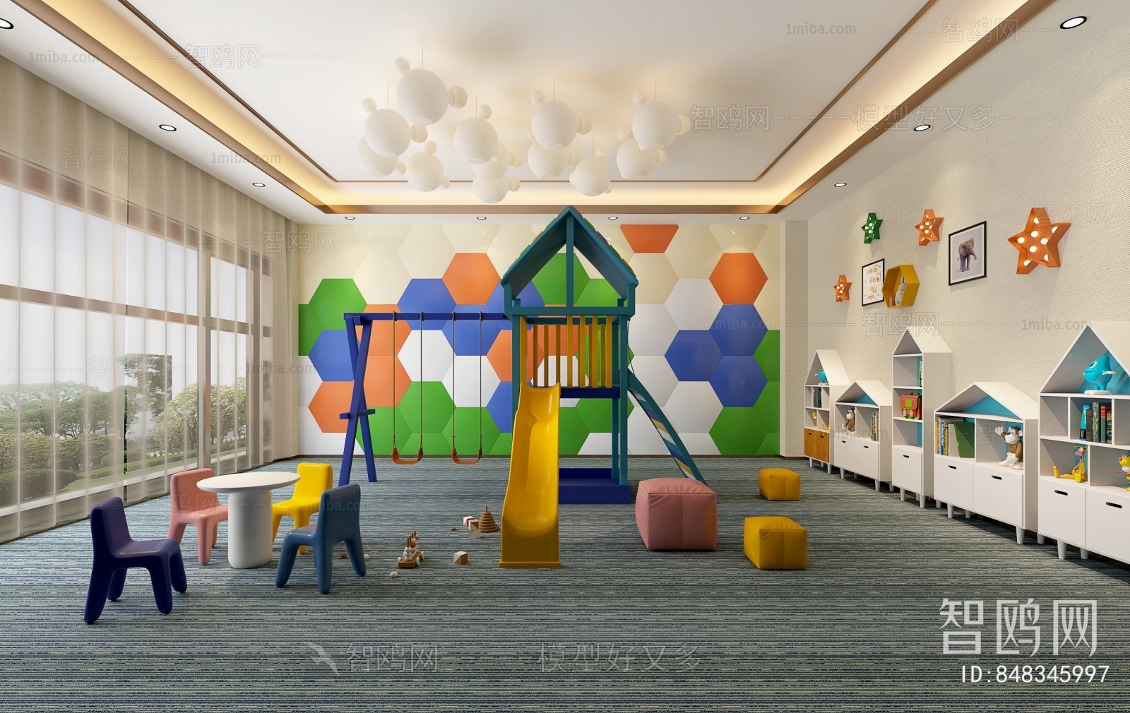 Modern Children's Playroom