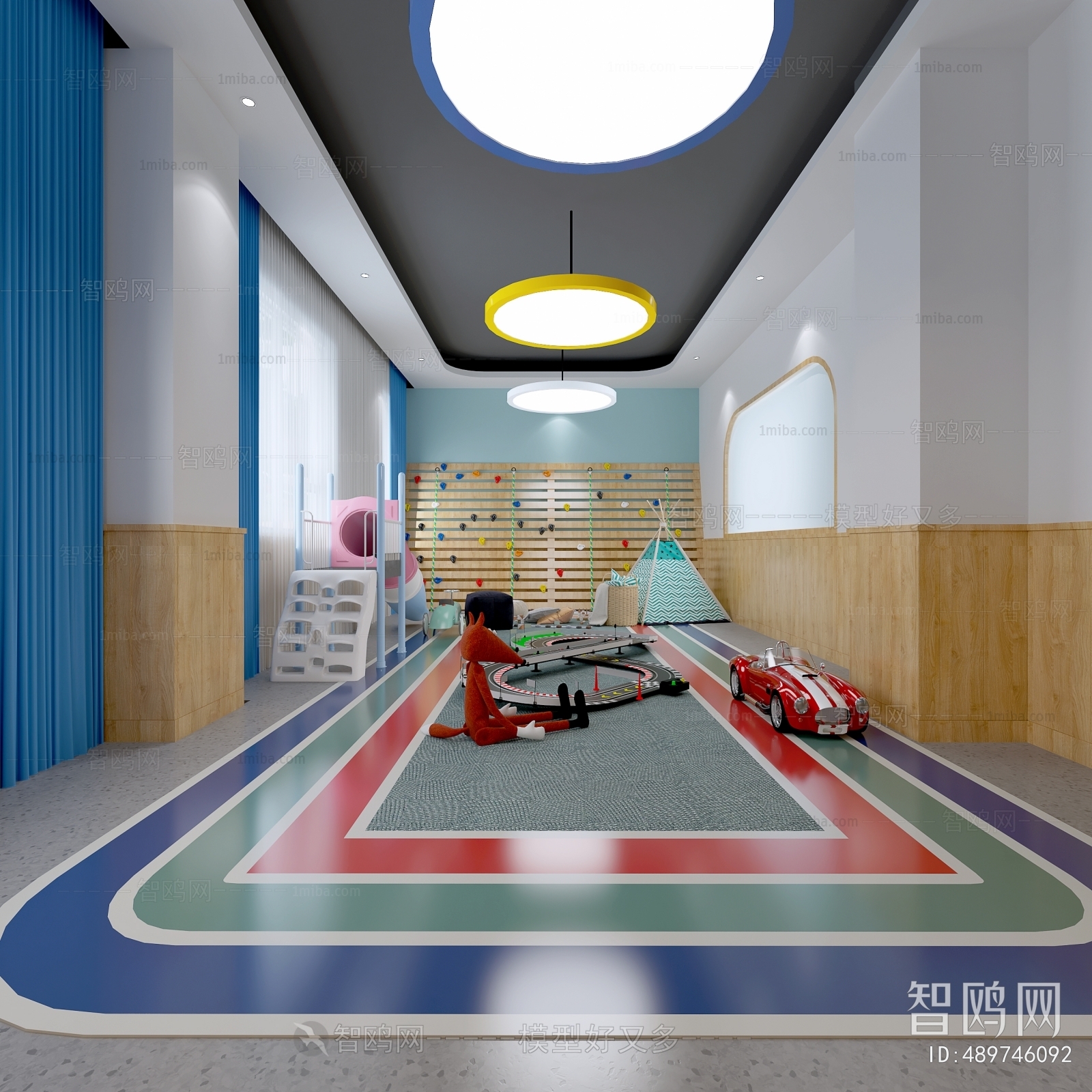 Modern Children's Playroom