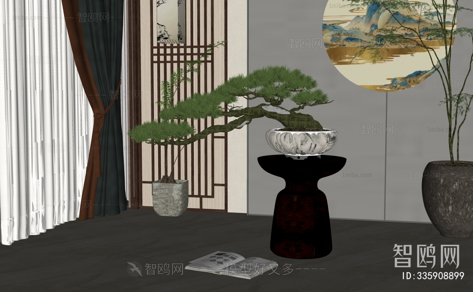 New Chinese Style Bonsai