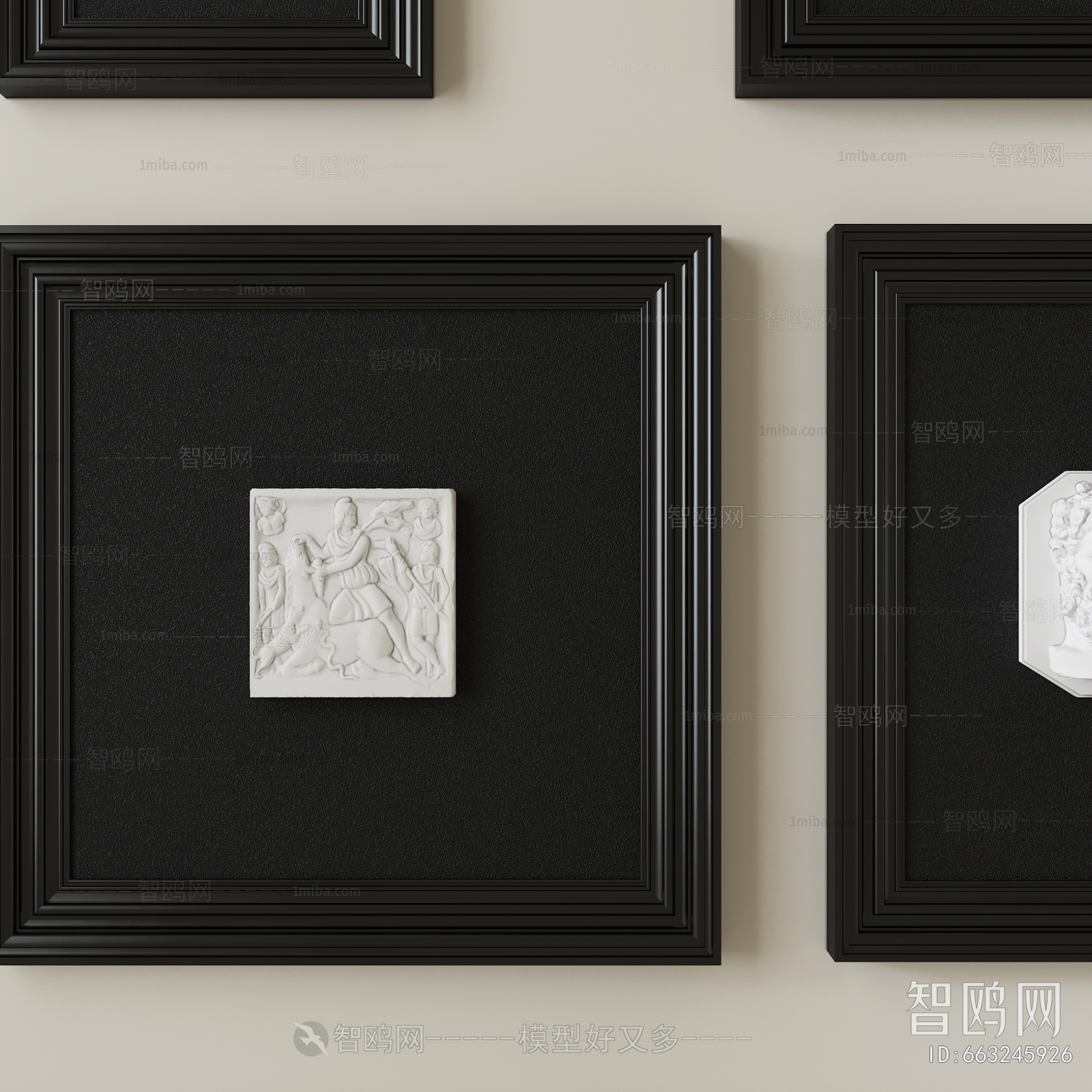 Modern European Style Three-dimensional Physical Painting