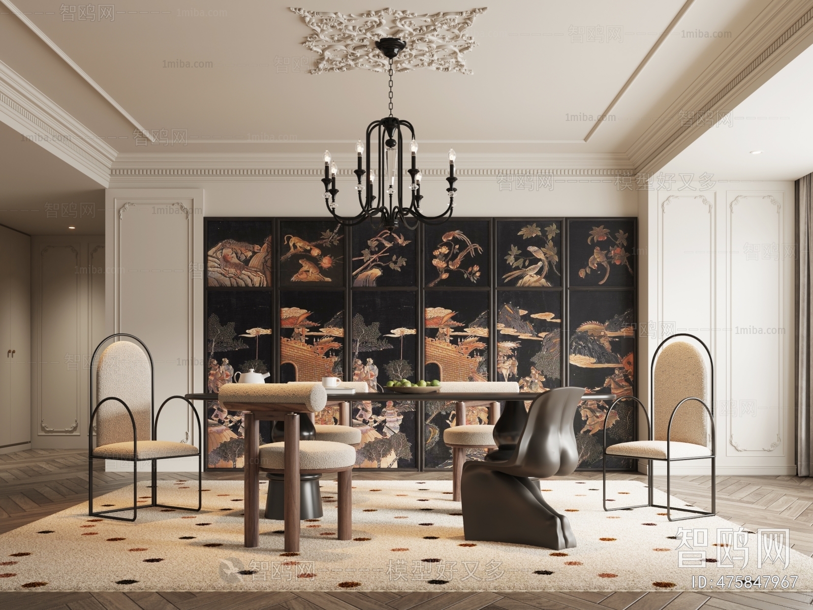 French Style Dining Room