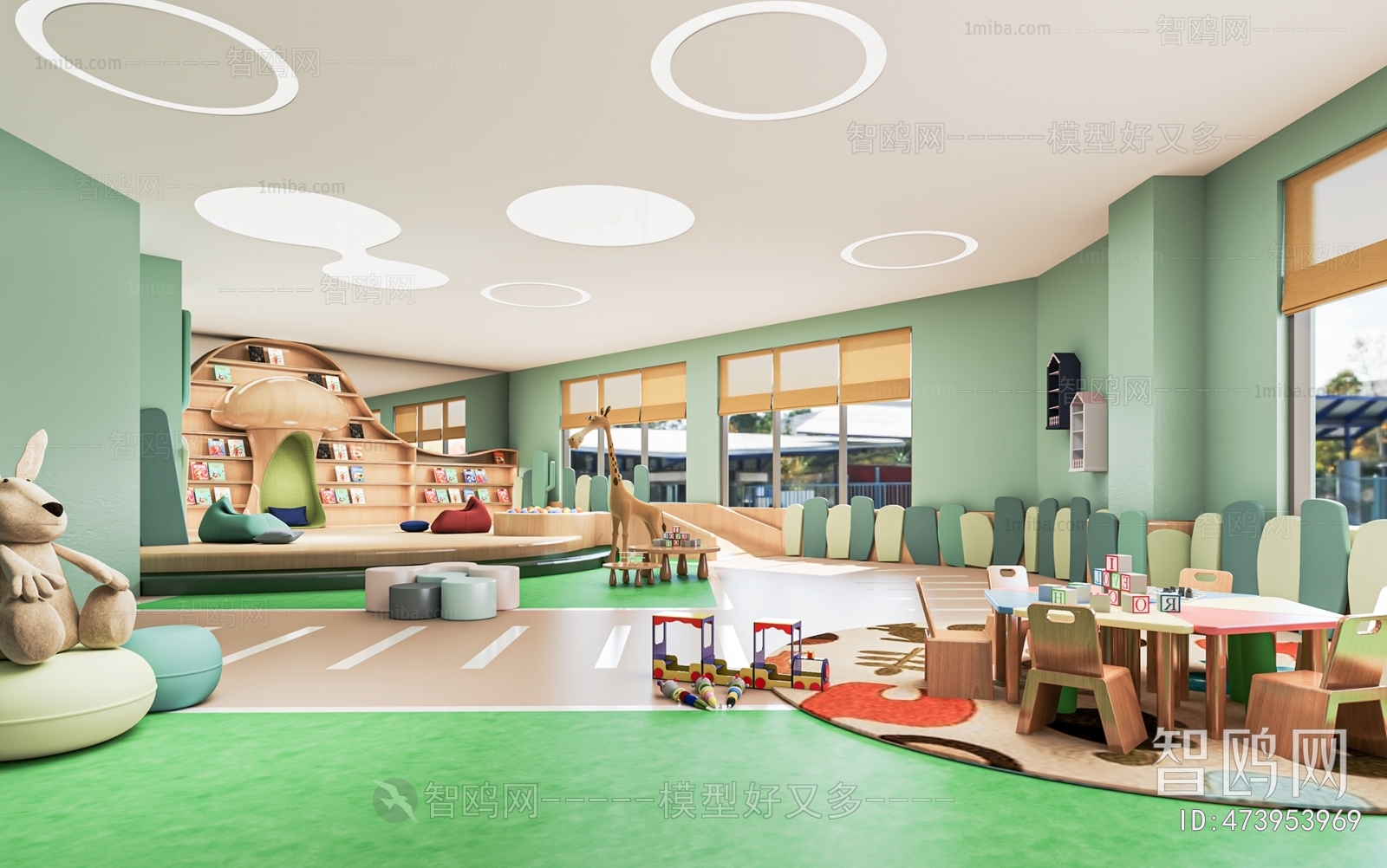 Modern Children's Playroom