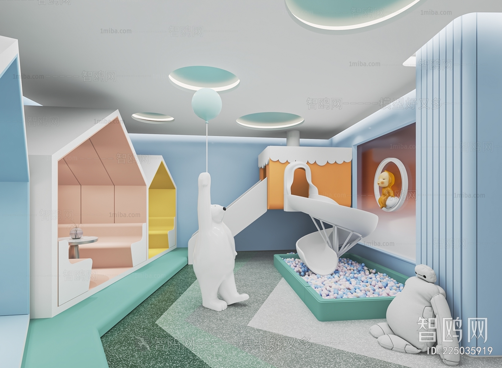 Modern Children's Playroom