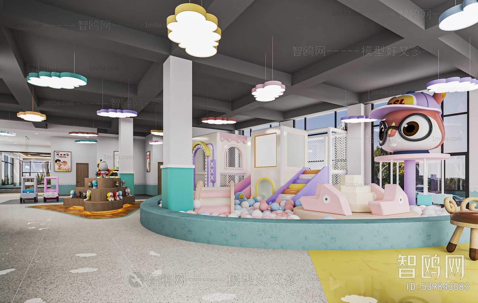 Modern Children's Playroom