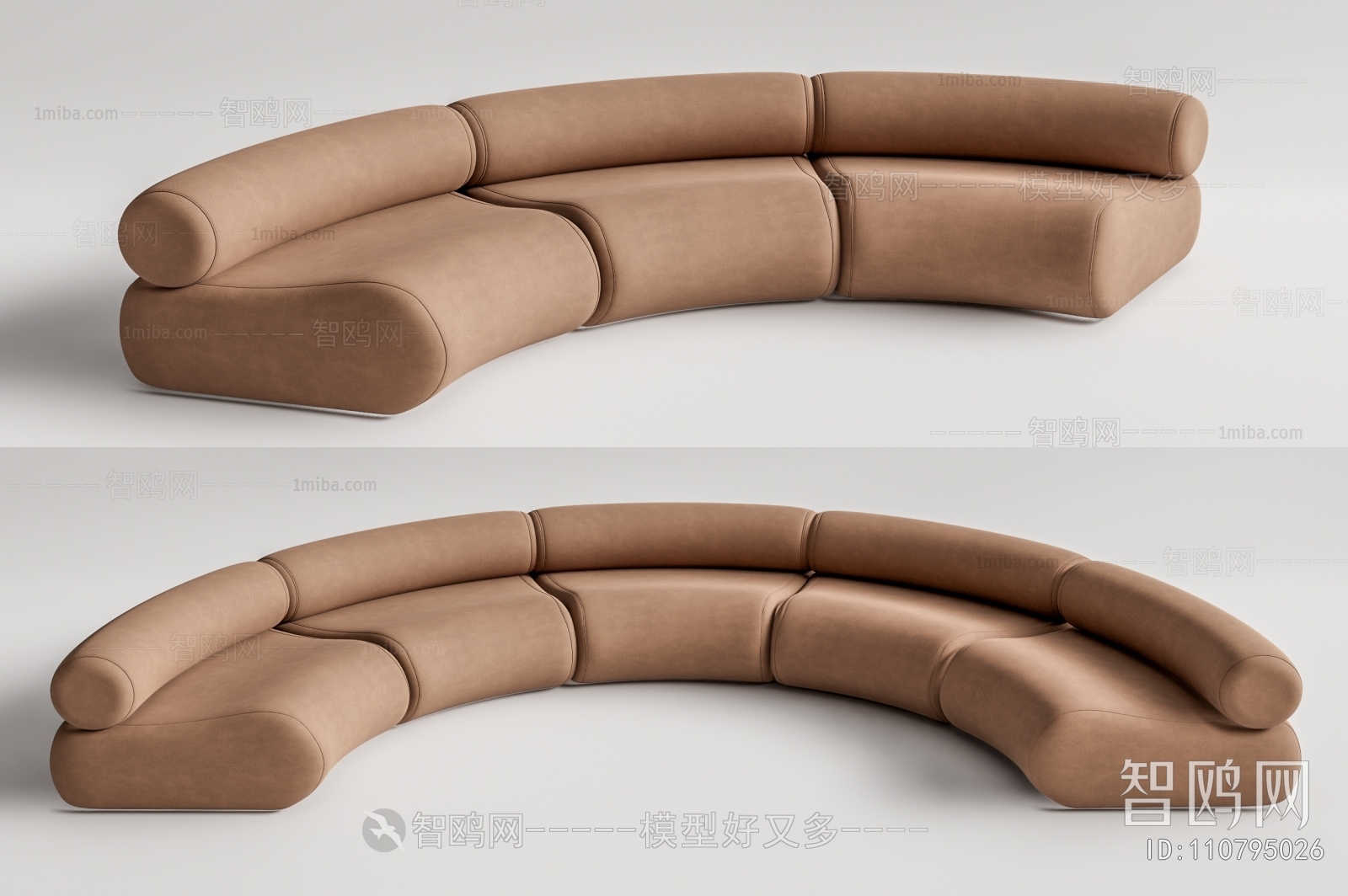 Modern Curved Sofa