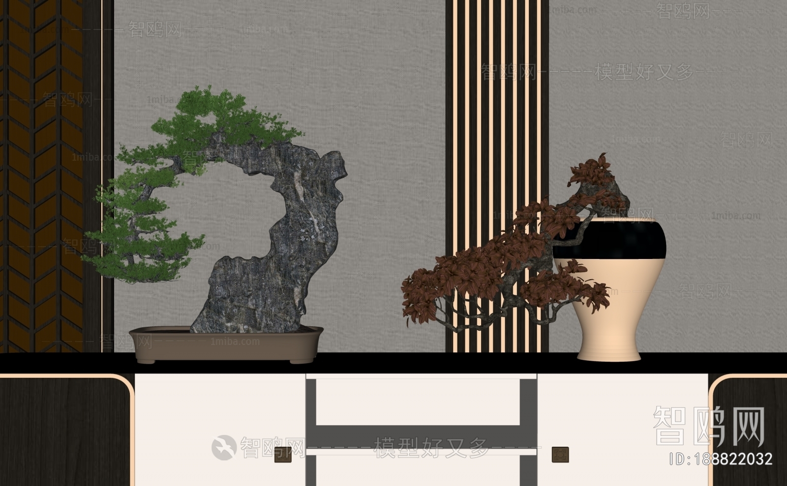 New Chinese Style Bonsai