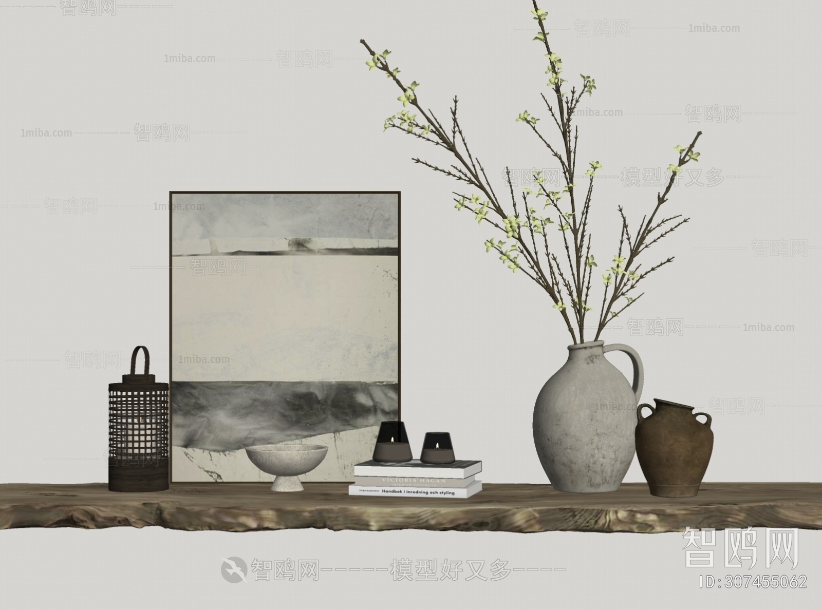 Wabi-sabi Style Decorative Set