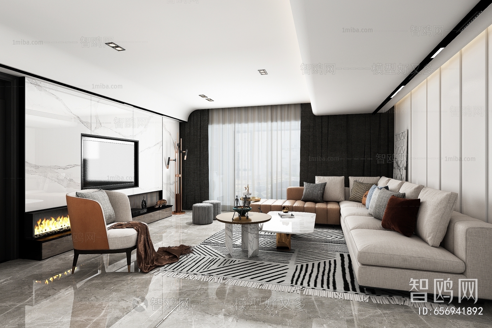 Modern A Living Room