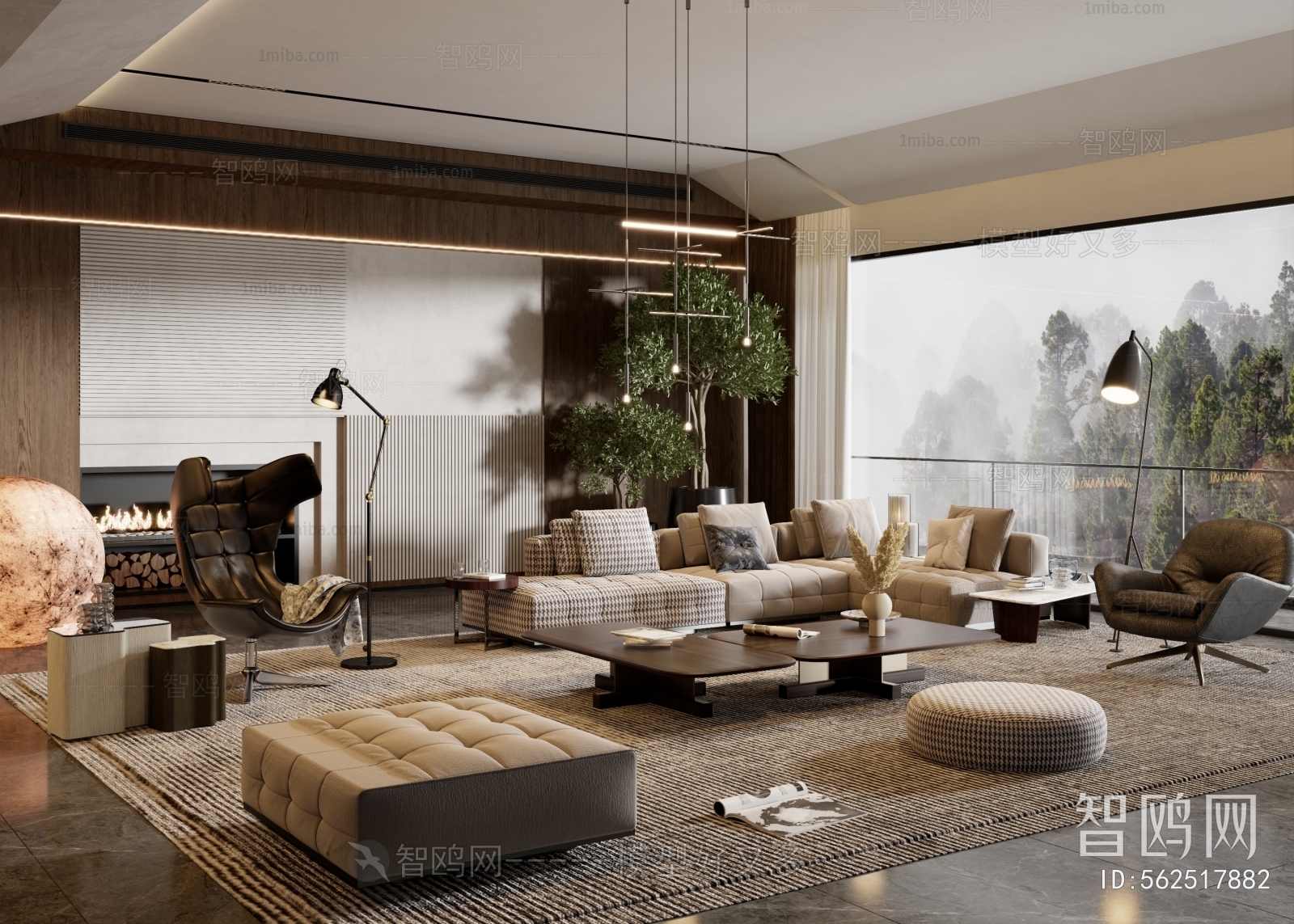 Modern A Living Room