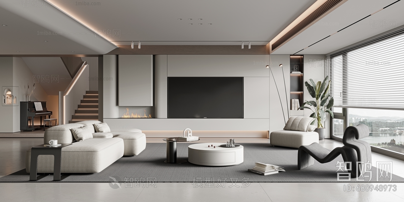 Modern A Living Room