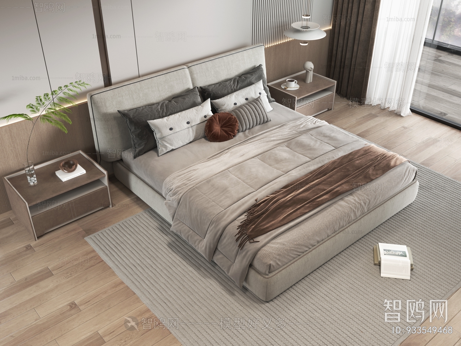 Modern Double Bed