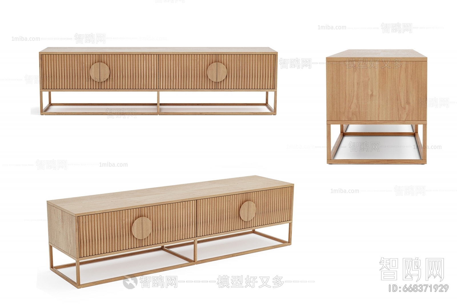 New Chinese Style TV Cabinet