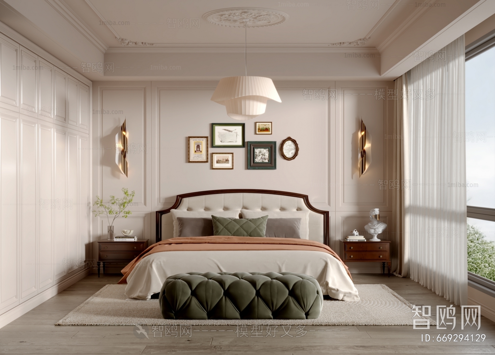 French Style Bedroom