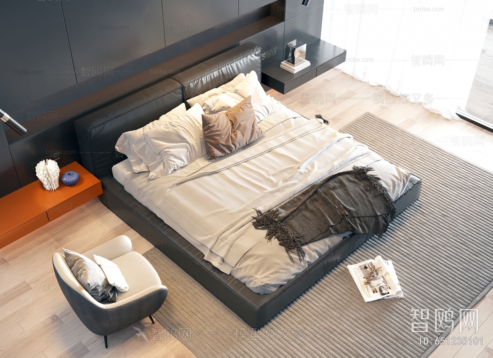 Modern Double Bed