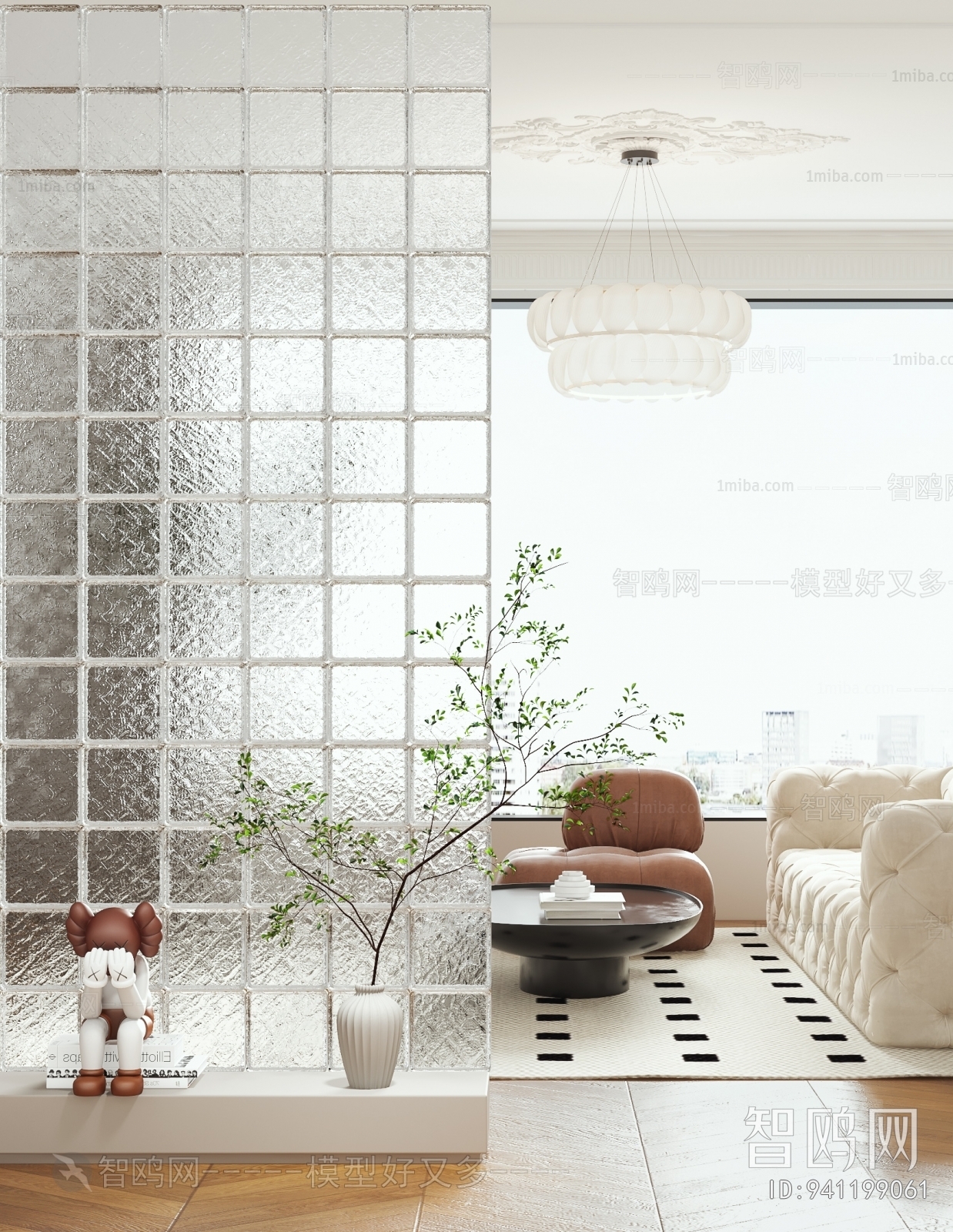 Modern Glass Screen Partition