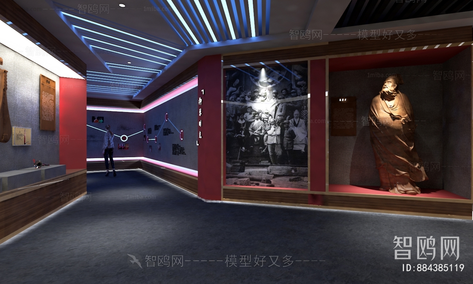 New Chinese Style Exhibition Hall