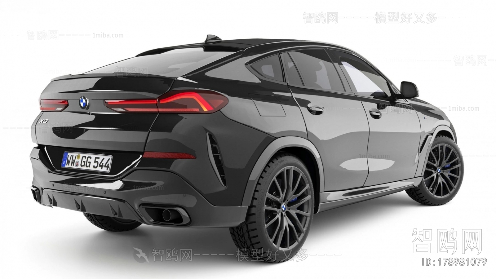 现代宝马 X6 SUV 越野车汽车