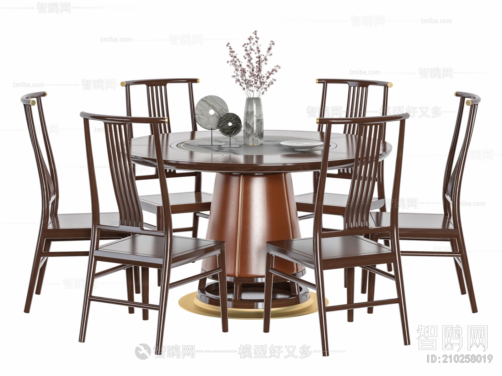 New Chinese Style Dining Table And Chairs