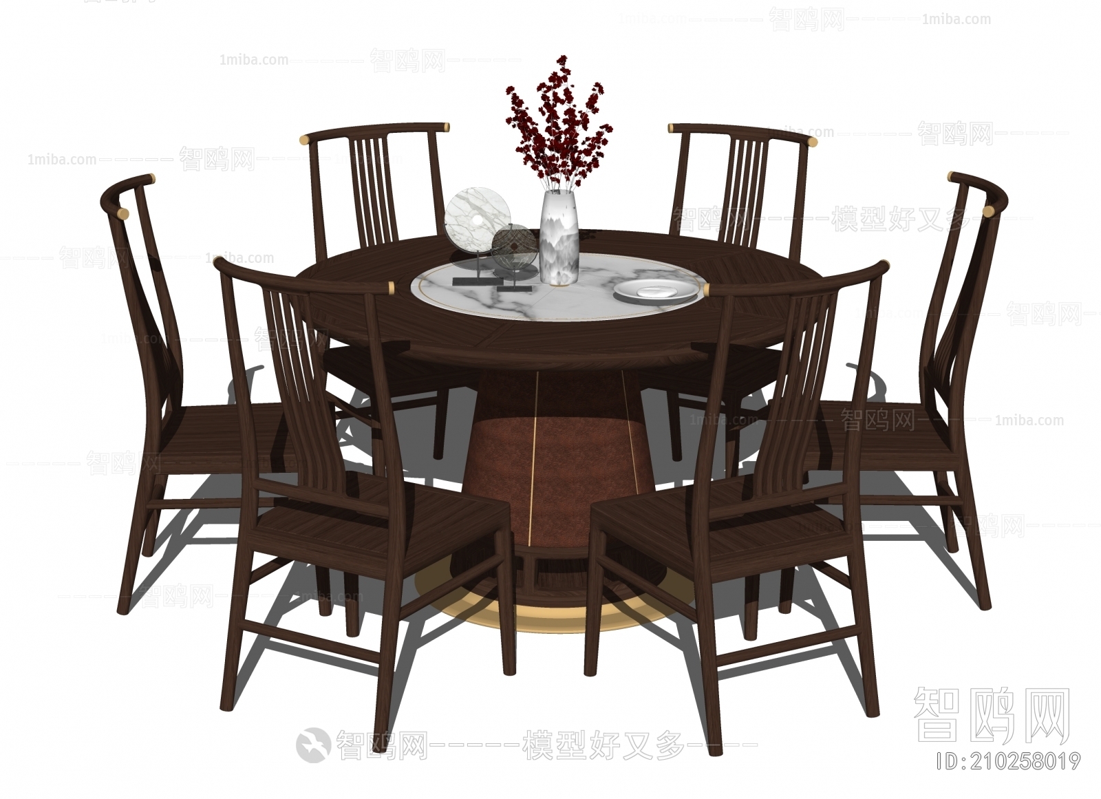 New Chinese Style Dining Table And Chairs