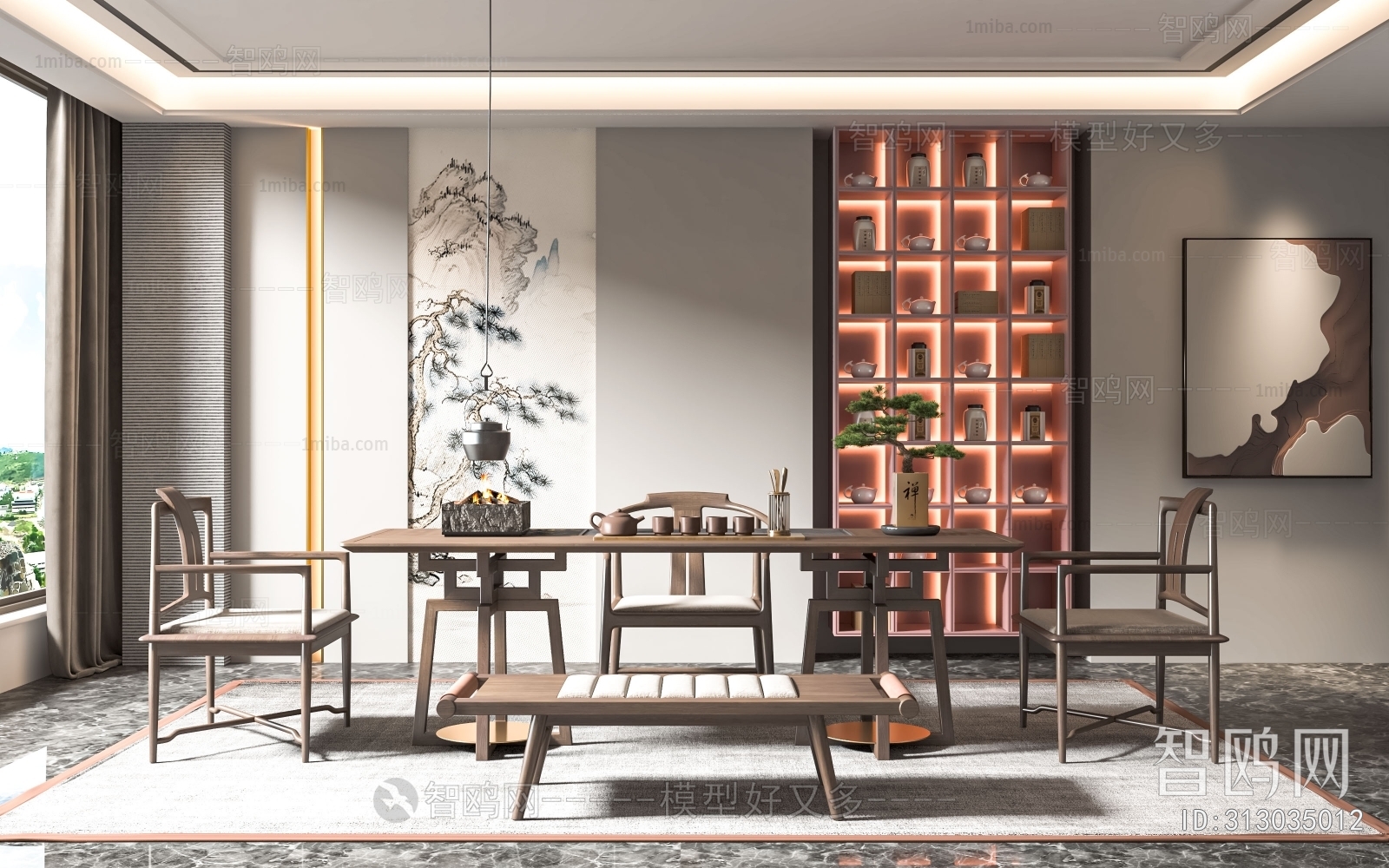 New Chinese Style Tea House