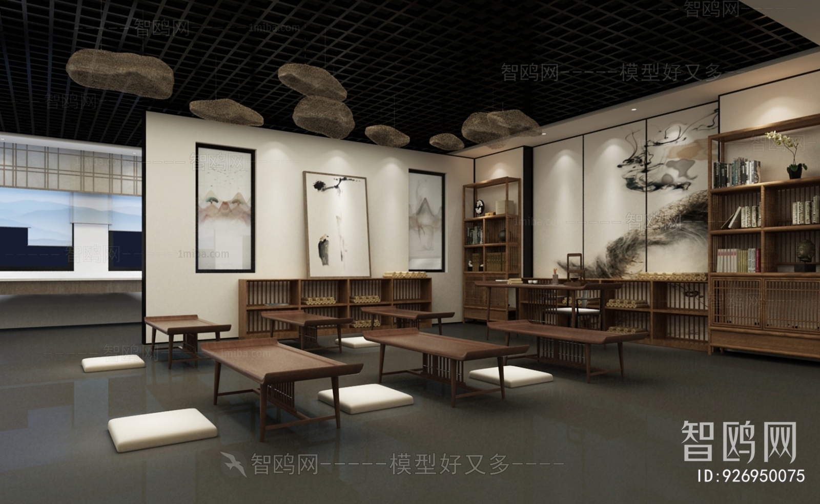 New Chinese Style Exhibition Hall