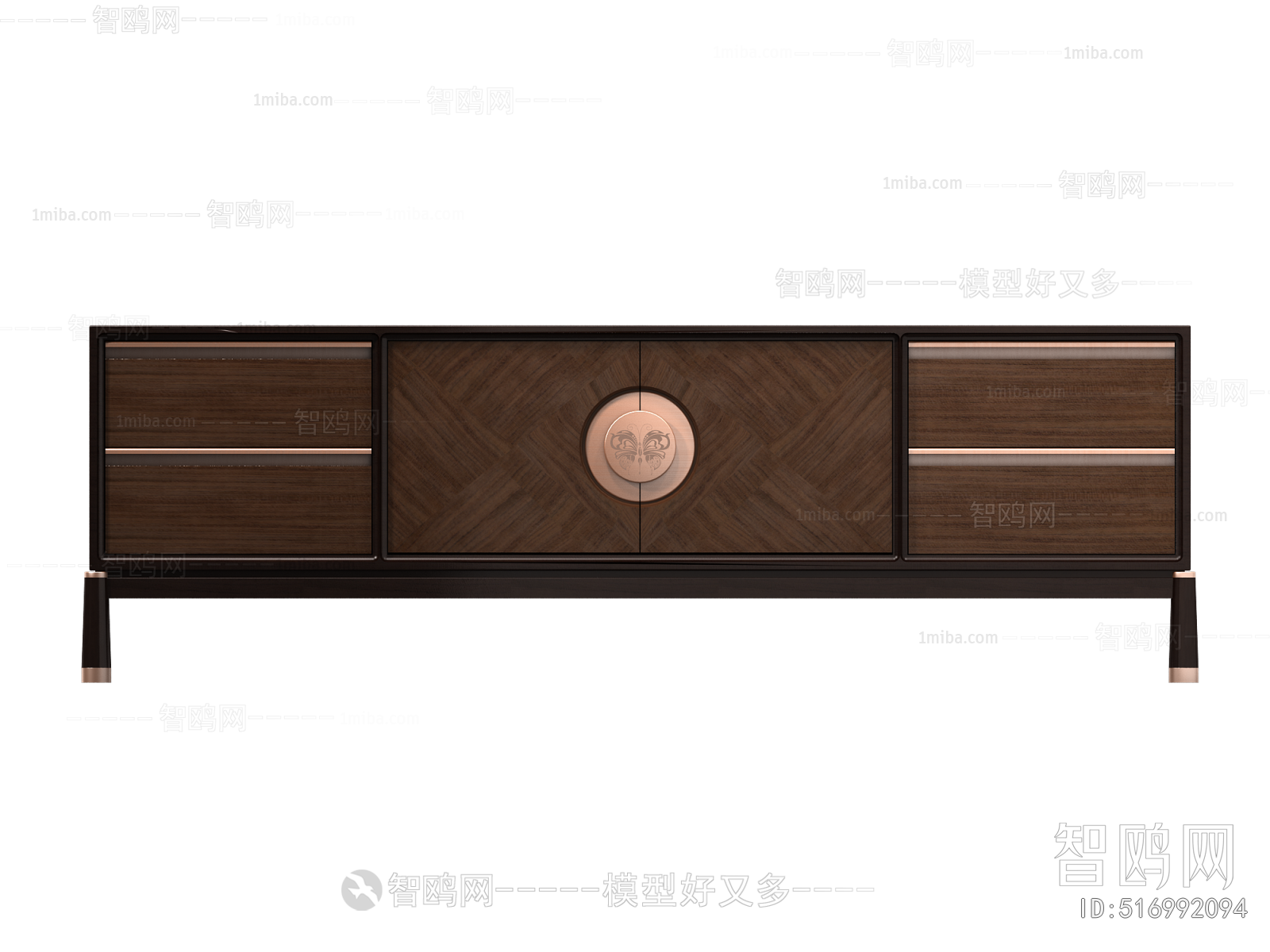 New Chinese Style TV Cabinet