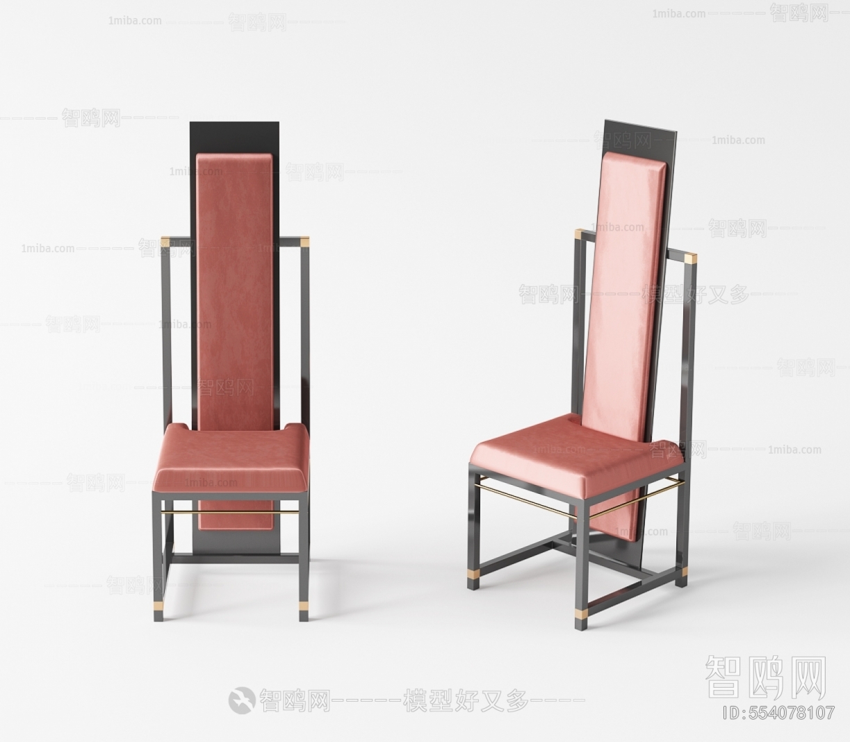新中式高背椅