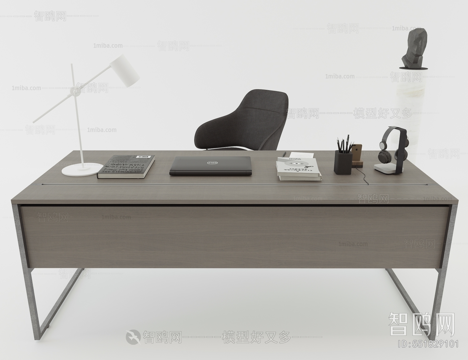 现代办公室桌椅