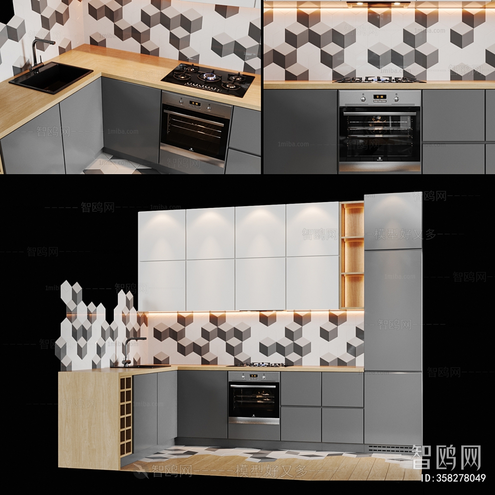 Modern Kitchen Cabinet