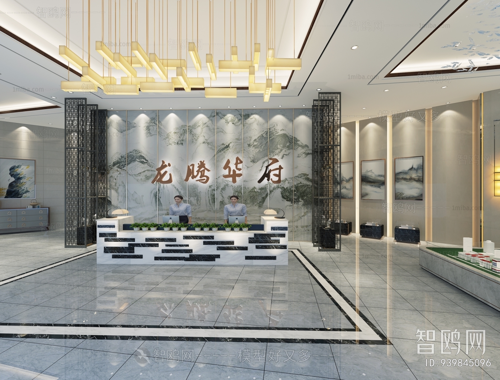 New Chinese Style Reception Hall